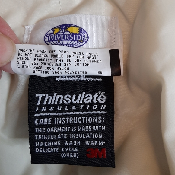 Riverside Men's Insulated Workwear Coat, sz XL - Picture 4 of 8